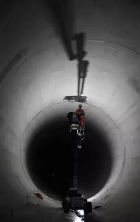 合流制排水系统图纸资料下载-超级！排水系统--英国伦敦泰晤士河LEE溢流污水隧道