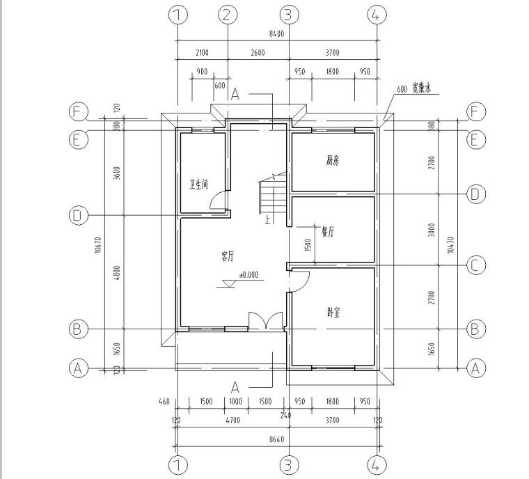外飘窗设计效果图资料下载-砖混结构独栋别墅建筑施工图设计（CAD+效果图）
