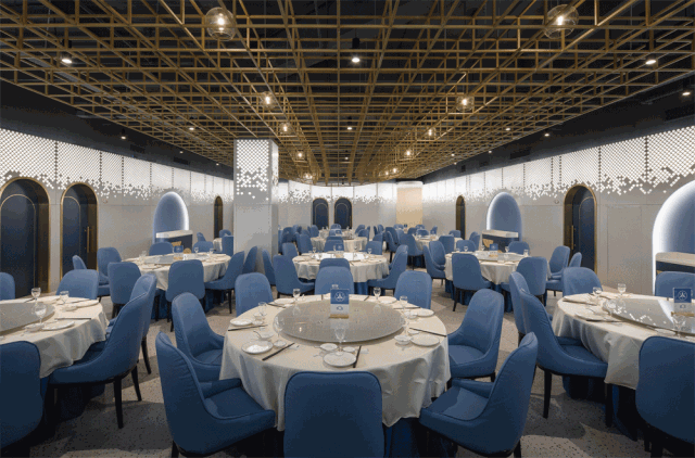 建筑师向大海致敬，在温州创造了一个极具大海意向的海鲜餐厅_34