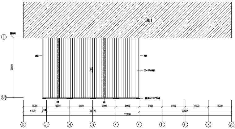 21m屋架施工图资料下载-增加附房门式钢屋架结构施工图（CAD，12张）