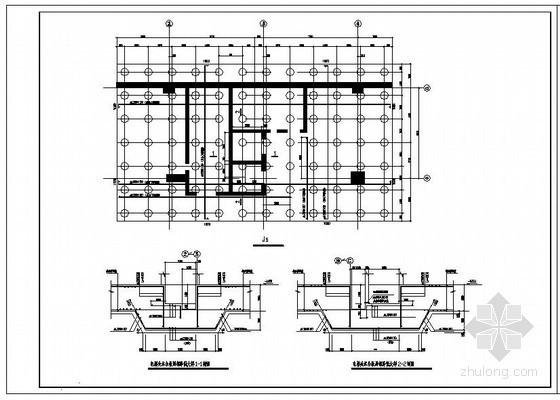 电梯井坑护壁施工方案资料下载-某电梯井坑节点构造详图