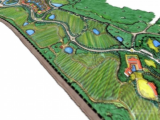农业旅游CAD资料下载-[成都]葡萄酒文化的农业旅游区规划设计方案