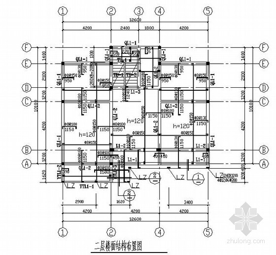 5层住宅砌体建施图资料下载-二层砖混结构别墅结构施工图（含建筑施工图 坡屋面）