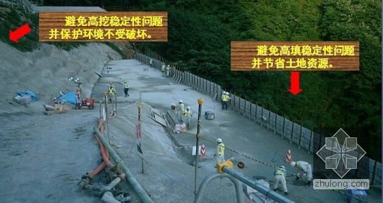 [PPT]路桥工程现浇泡沫轻质土技术要求及应用120页-山区陡峭路段的填筑