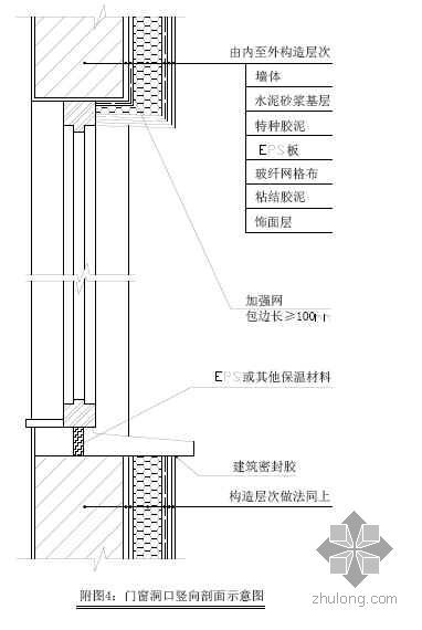 外墙涂料饰面EPS外保温饰面系统施工工法- 