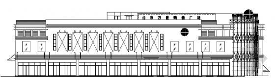 购物广场施工图2020资料下载-大连某购物广场建筑施工图