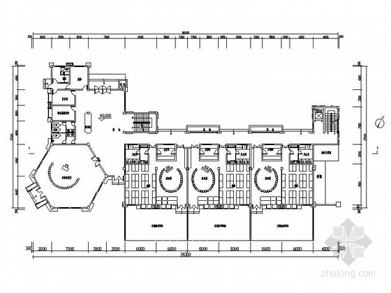 2层幼儿园6班设计cad资料下载-[重庆]某二层六班幼儿园建筑方案图