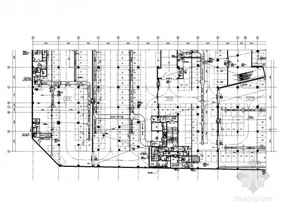 综合楼地下车库设计施工图资料下载-[江西]19万平商业综合楼通风空调及防排烟系统设计施工图