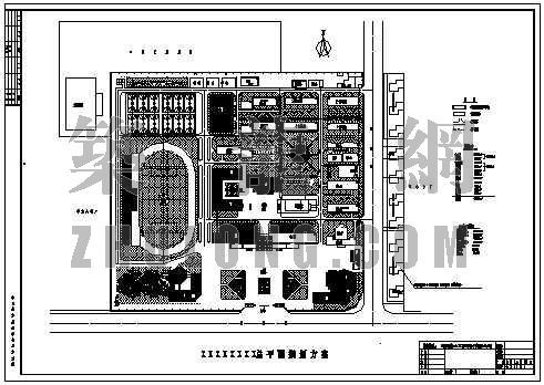 新中式风格学校规划方案资料下载-某学校规划方案