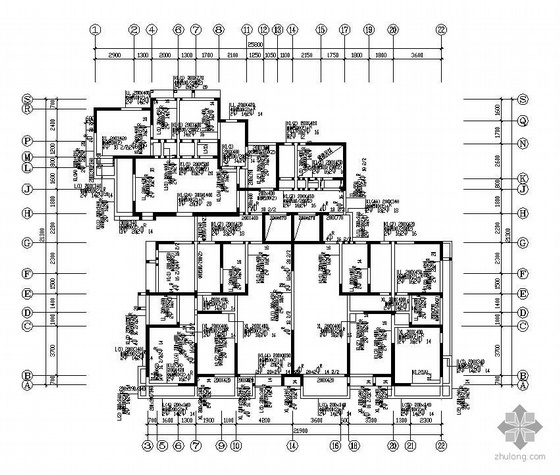 6度区9层住宅施工图下载资料下载-6°区某18层剪力墙住宅结构施工图