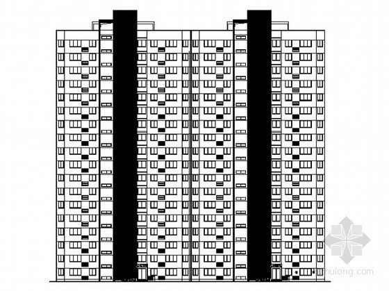 银川火车站片区城市设计资料下载-[济南]某火车站片区十八层居民安置区建筑施工图