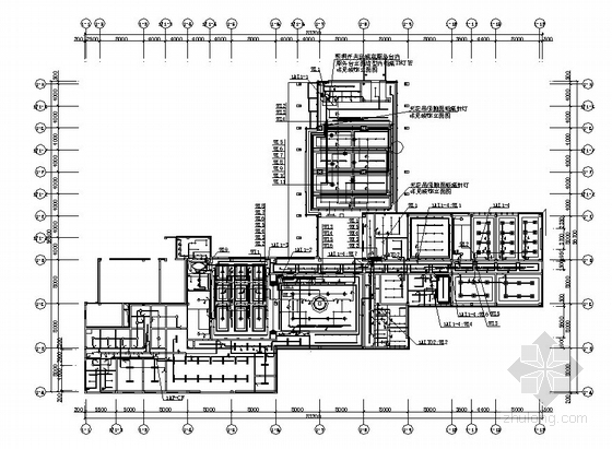 纽约的新学院中心资料下载-[青岛]某疗养院中心电气图纸