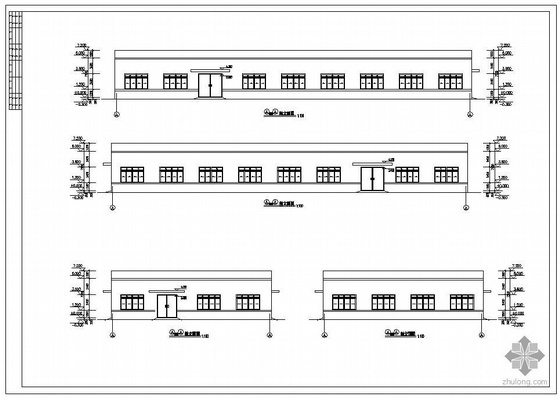 屋面水平支撑结构图资料下载-安徽某24米砼柱钢梁建筑结构图
