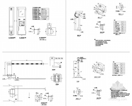 砂石加工系统工程图资料下载-[福建]嵌入式免取卡停车管理系统和智能寻车及引导一体化系统工程设计图26张