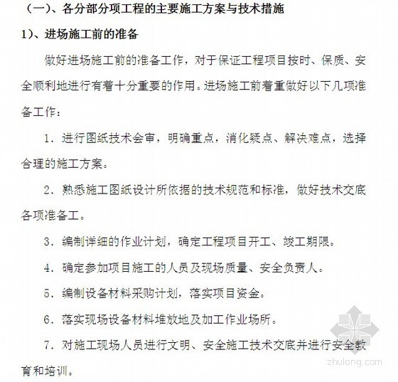 [安徽]研究生公寓楼消防系统工程投标文件(商务标 技术标)-主要施工方案与技术措施 