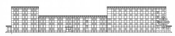 [毕业设计]某五层框架教学楼建筑结构方案图（含施工组织设计）