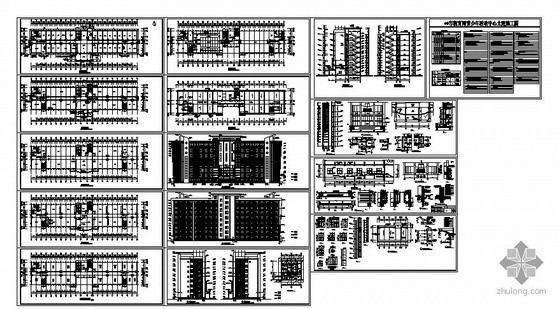 某八层青少年活动中心建筑施工图-4