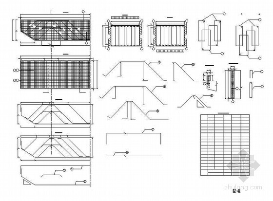 钢构梁桥图纸资料下载-连续钢构箱梁特大桥盖梁钢筋节点详图设计