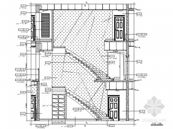 [成都]某精装三层别墅室内施工图-图5