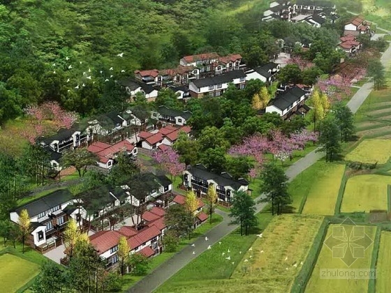生态村庄规划设计资料下载-[四川]生态自然型村庄景观规划设计方案
