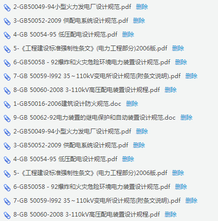 注册电气工程工程师资料下载-注册电气工程师考试规范汇总