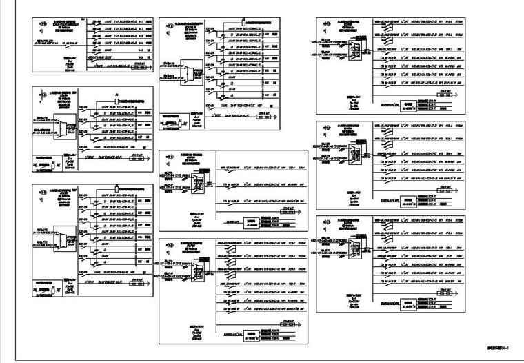 某项目供配电（高压和低压）系统图-25