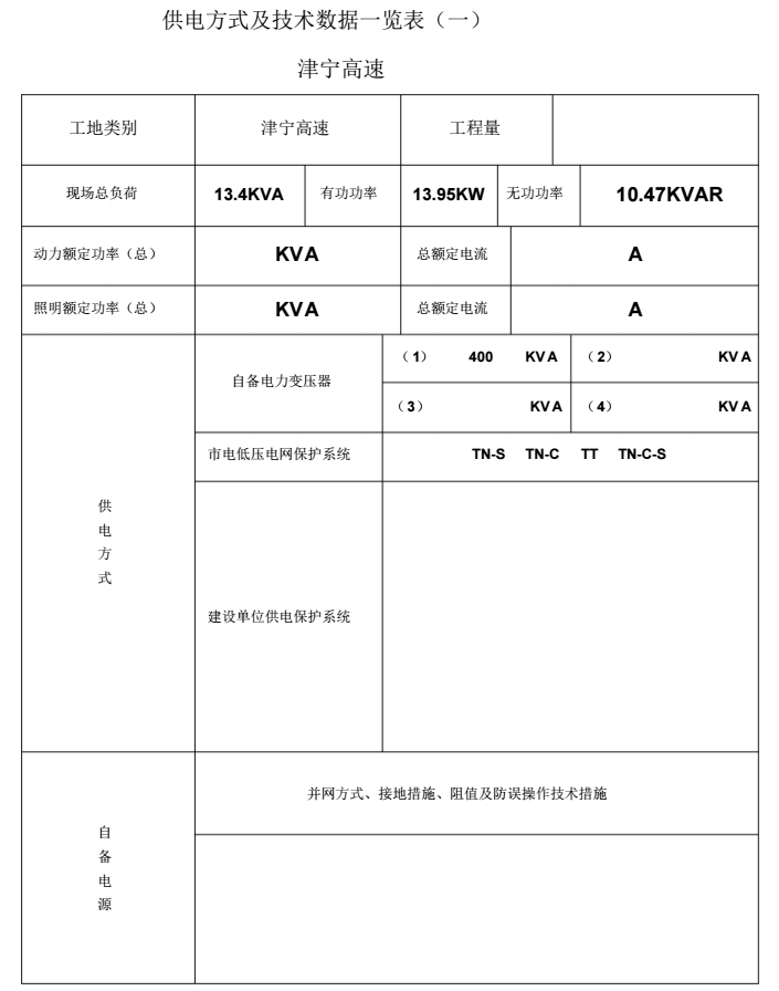 津宁高速路面工程施工现场临时用电施工组织设计_4