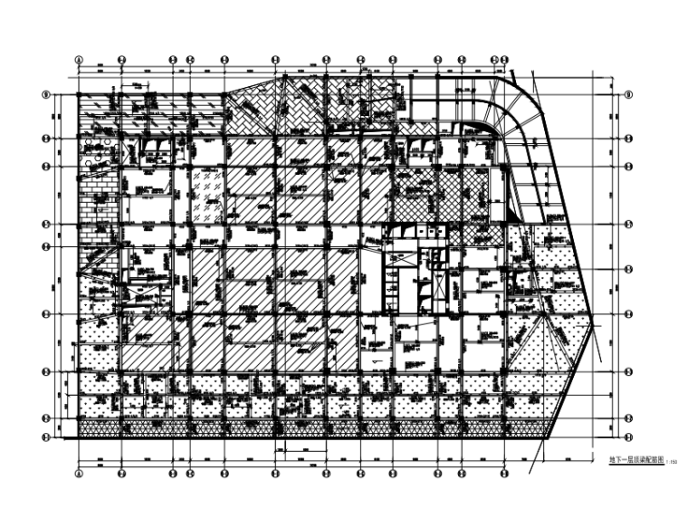 7层酒店施工图资料下载-[甘肃]18层框筒结构五星级酒店结构施工图（CAD、51张）