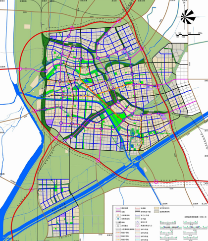 城市交通与道路规划讲义第四章城市道路网规划_4