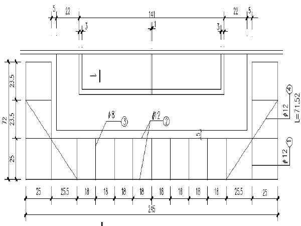 消防队指挥中心总坪施工图资料下载-[重庆]开放新区436米城市次干路设计施工图