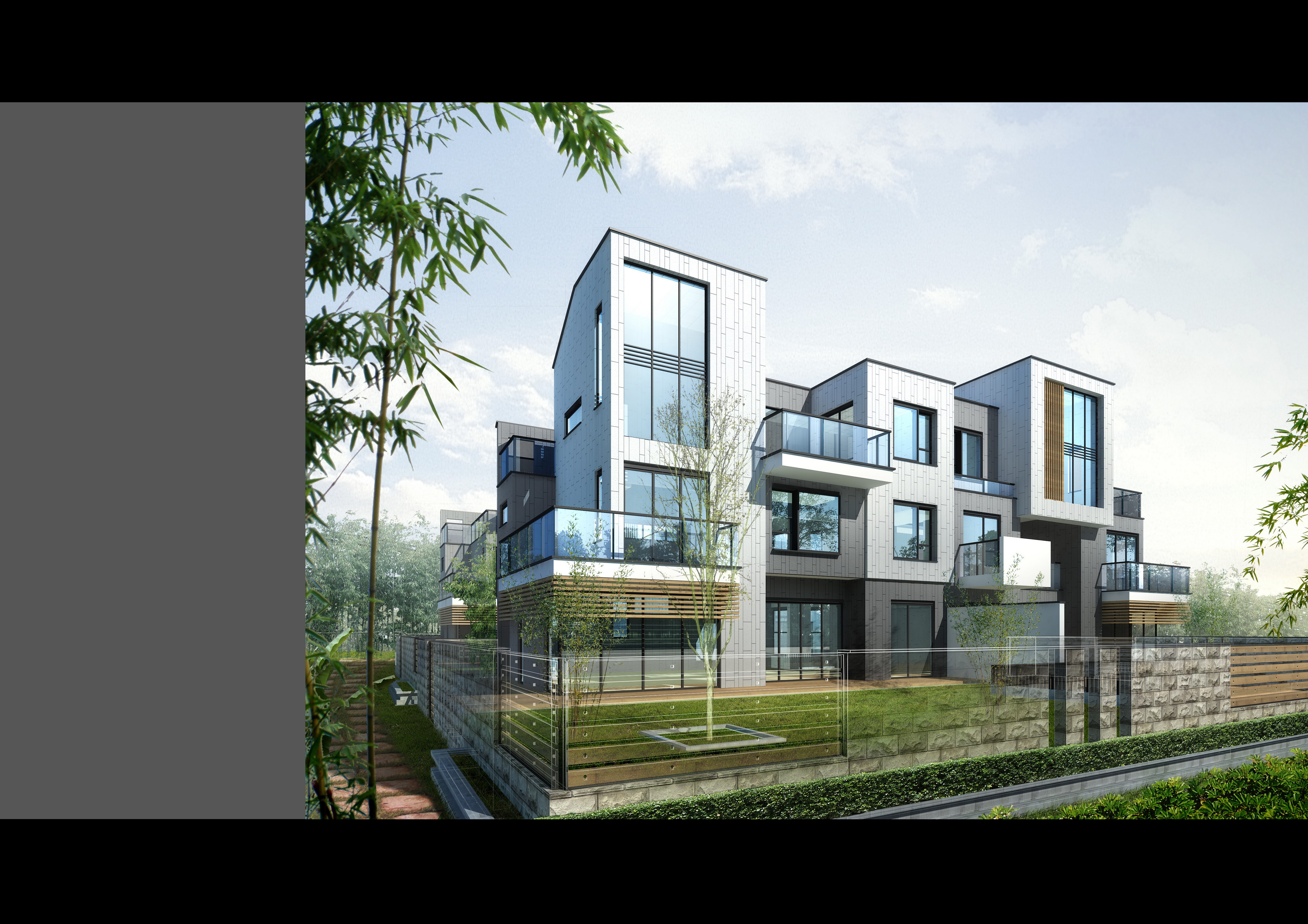 [上海]金地湾现代居住小区规划方案文本