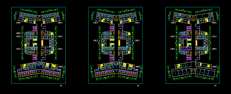 [北京]某知名三甲医院改扩建项目投标文本（含CAD，视频）-CAD文件