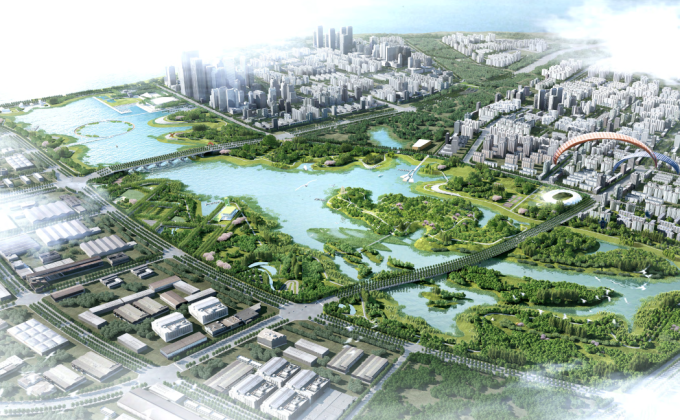 山地地形景观资料下载-[江西]滨湖山地生态城市综合公园景观设计方案（2016 ASLA获奖作品）