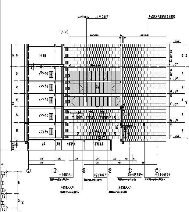 [安徽]国内知名设计院设计某公司科技服务楼建筑施工图-国内知名设计院设计某公司科技服务楼建筑