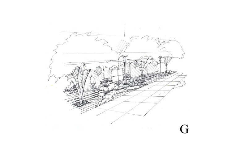 景观手绘|北京新北京故事居住区景观方案（含CAD施工图，PSD）-G- STREETSCAPE