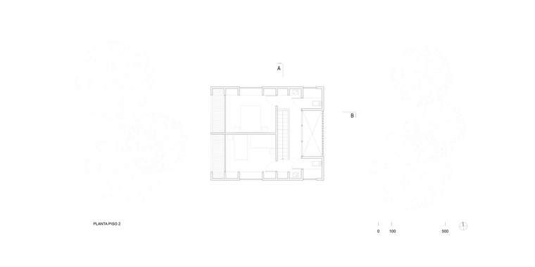 智利山间红色LaRoja小屋-智利山间红色La Roja小屋平面图(11)