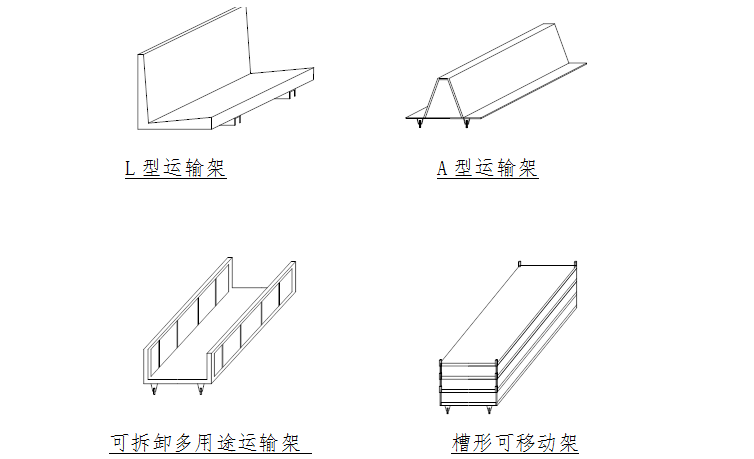 医院病房楼外装饰施工组织设计-常用铁架