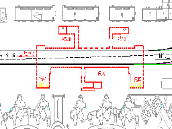 盖挖地铁车站通风方案资料下载-地铁车站施工专项方案（共204页，含车站结构图）