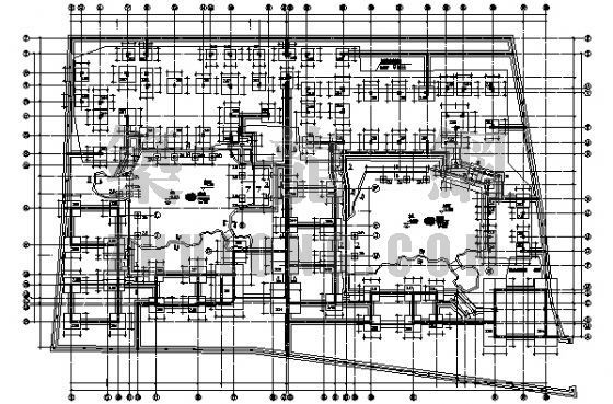四层豪华别墅施工图结构图资料下载-某豪华别墅结构施工图