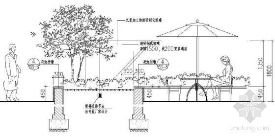 咖啡文化资料下载-咖啡座详图