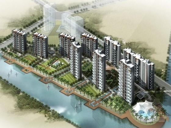 扬州住宅区方案设计文本资料下载-[宁波]某住宅区规划及单体设计方案文本