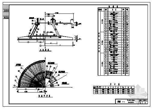 100立方米水塔资料下载-100m3水塔基础设计标准图