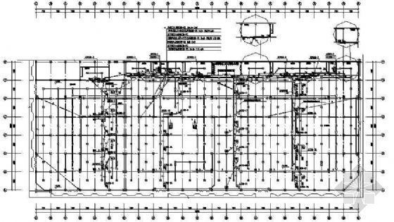 大型地下商场剖面图资料下载-某大型地下商场消防图纸