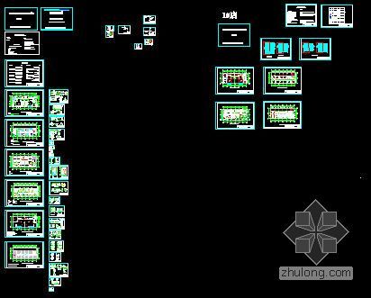 室内平面装饰资料下载-2010年内蒙古4S店室内装饰工程预算书（附平面图）