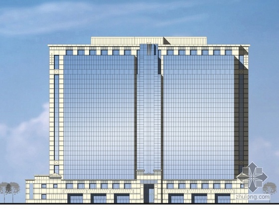 北京华海科技大厦资料下载-[北京]某科技大厦概念设计方案