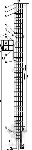 混凝土直梯资料下载-鼠笼直梯节点详图