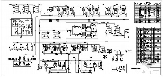 立体污水处理系统图纸资料下载-锅炉补给水处理系统图纸