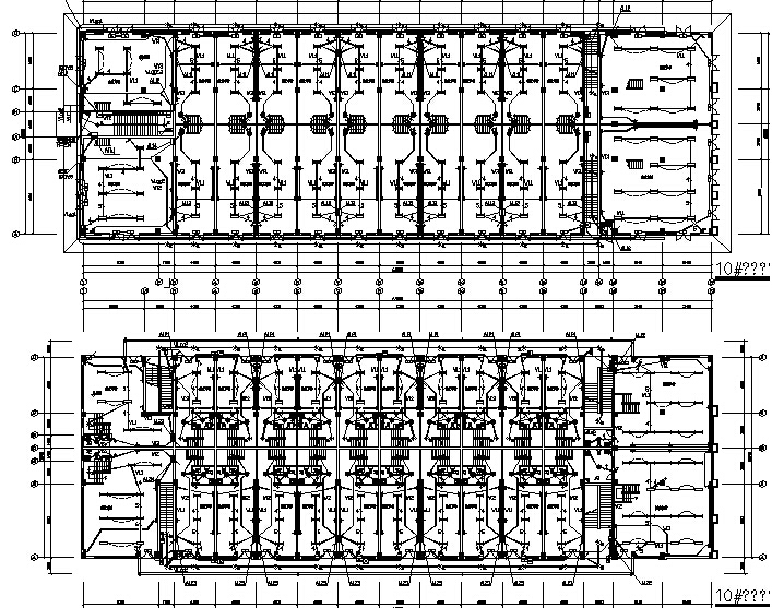 小商业建筑施工图资料下载-[安徽]物流市场商业楼电气施工图（2016最新设计）