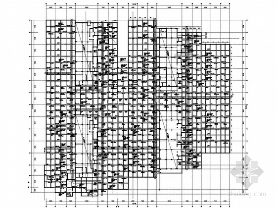 地下车库矿质剪力墙结构资料下载-框架剪力墙结构地下车库结构施工图