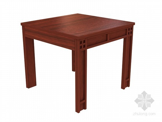 3d小桌子资料下载-小桌子3D模型下载